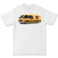 White 1970s gmc motorhome gmc motorhome Premium Tee - artisFamous