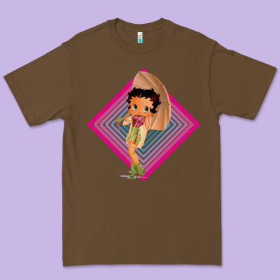 Betty Boop Premium Tee Designed By Artisfamous