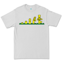 Dove Grey evolution of lego Premium Tee - artisFamous