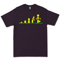 Plum evolution of lego Premium Tee - artisFamous
