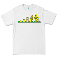White evolution of lego Premium Tee - artisFamous