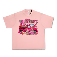 Salmon Happy Valentines Day Urban Heavy Tee - CowhideDigitalArt