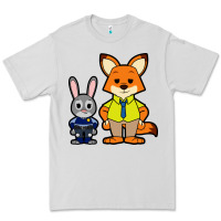 Dove Grey zootopia duo chibi Premium Tee - artisFamous
