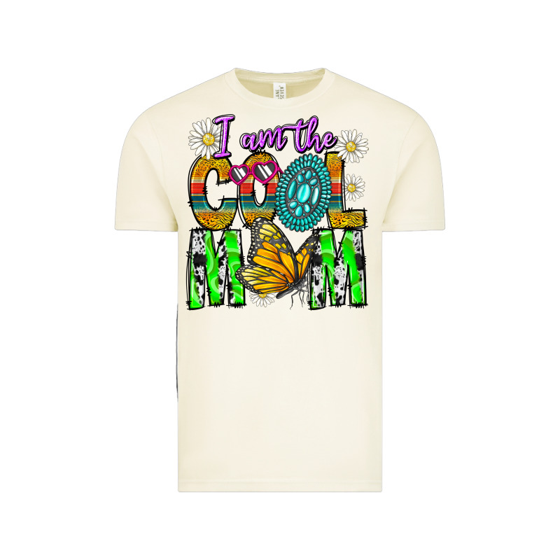 I'm The Cool Mom Vintage Tee by CowhideDigitalArt | Teevron