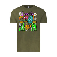 Vintage Olive I'm The Cool Mom Vintage Tee - CowhideDigitalArt