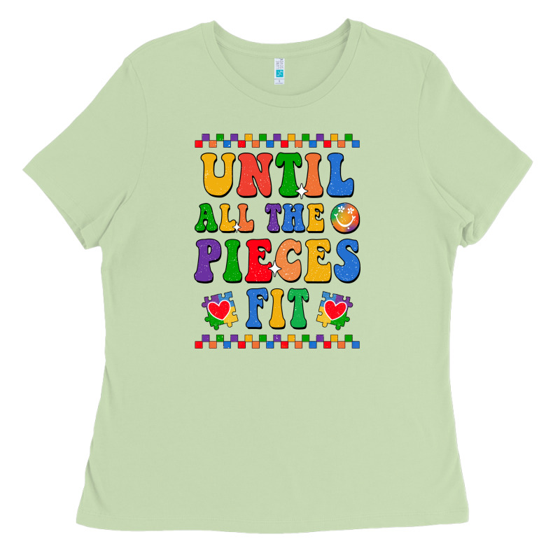 Until All The Pieces Fit Ladies Tee by CowhideDigitalArt | Teevron
