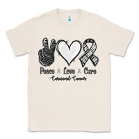 Natural Peace Love Cure Carcinoid Cancer Classic Tee - Jasminsmagicworld
