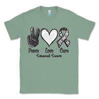 Sage Peace Love Cure Carcinoid Cancer Classic Tee - Jasminsmagicworld