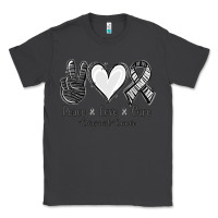 Smoke Peace Love Cure Carcinoid Cancer Classic Tee - Jasminsmagicworld