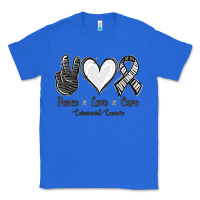 True Royal Peace Love Cure Carcinoid Cancer Classic Tee - Jasminsmagicworld