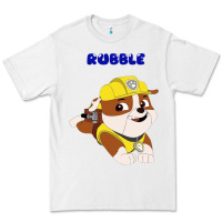 White rubble Premium Tee - artisFamous