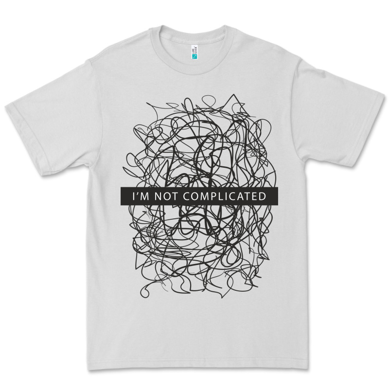 ı'm Not Complicated Premium Tee by artisFamous | Teevron
