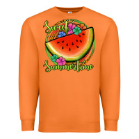 Carrot sweet summertime watermelon Premium Sweatshirt - Jasminsmagicworld