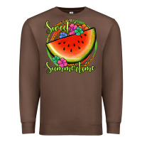 Chestnut sweet summertime watermelon Premium Sweatshirt - Jasminsmagicworld