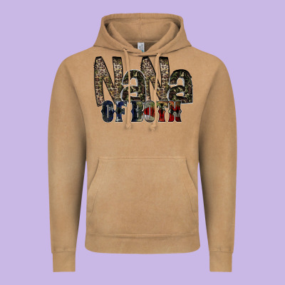 Nana Of Both Vintage Hoodie Designed By Racoondesign