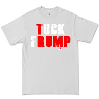 Dove Grey tuck frump Premium Tee - DesigneFamous