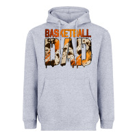 Heather Grey no background basketball dad Heavyweight Hoodie - Jasminsmagicworld