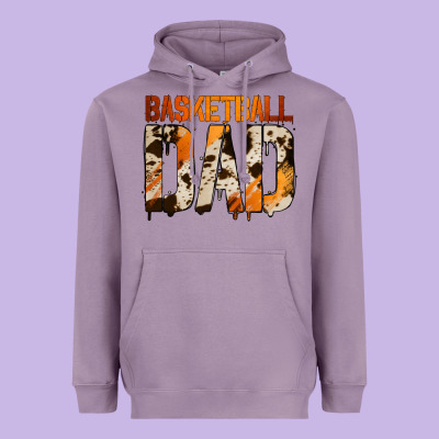 No Background Basketball Dad Heavyweight Hoodie Designed By Jasminsmagicworld