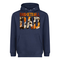 Navy no background basketball dad Heavyweight Hoodie - Jasminsmagicworld