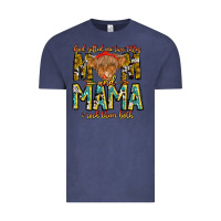 Vintage Denim God Gifted Me Two Titles And Mama i Rock Them Both Vintage Tee - CowhideDigitalArt