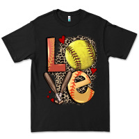 Black love softball Premium Tee - FaDigitalArtStudio