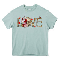 Arona Skull love Valentine's Day Heavy Core Tee - FaDigitalArtStudio