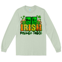 Matcha Beer Irish Periodic table St. Patrick's Long Sleeve Tee - LillyAllenDesigns