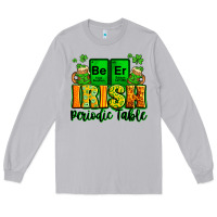 Moon Dust Beer Irish Periodic table St. Patrick's Long Sleeve Tee - LillyAllenDesigns