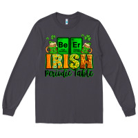 Smoke Beer Irish Periodic table St. Patrick's Long Sleeve Tee - LillyAllenDesigns