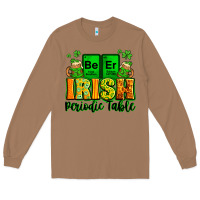 Toasted Coconut Beer Irish Periodic table St. Patrick's Long Sleeve Tee - LillyAllenDesigns