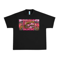 Black Howdy Valentine Urban Heavy Tee - CowhideDigitalArt