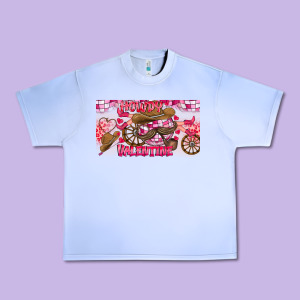 Howdy Valentine Urban Heavy Tee Designed By Cowhidedigitalart