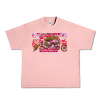 Salmon Howdy Valentine Urban Heavy Tee - CowhideDigitalArt
