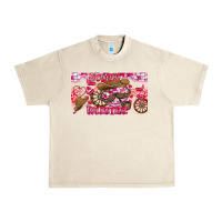 Sandshell Howdy Valentine Urban Heavy Tee - CowhideDigitalArt