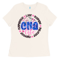 Bone CNA Life Ladies Tee - CowhideDigitalArt