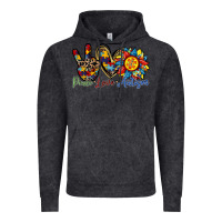Vintage Black peace love autism sunflower Vintage Hoodie - RacoonDesign
