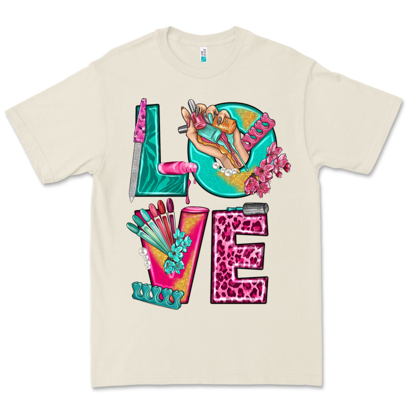 Love With Nail Elements Bbs Premium Tee by BundleAndBundleShop | Teevron