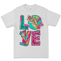 Dove Grey love with nail elements bbs Premium Tee - BundleAndBundleShop