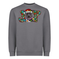 Storm christmas joy pitbull Heavyweight Sweatshirt - RanaPortraitStore
