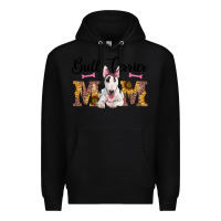 Black western bull terrier mom Premium Hoodie - RanaPortraitStore