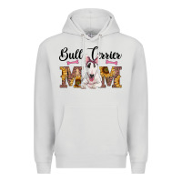 Dove Grey western bull terrier mom Premium Hoodie - RanaPortraitStore