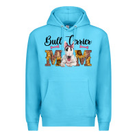 Ocean Blue western bull terrier mom Premium Hoodie - RanaPortraitStore