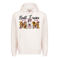 Pale Pink western bull terrier mom Premium Hoodie - RanaPortraitStore