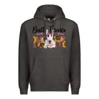 Smoke western bull terrier mom Premium Hoodie - RanaPortraitStore