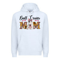 White western bull terrier mom Premium Hoodie - RanaPortraitStore