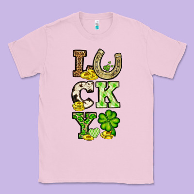St. Patrick's Western Lucky Classic Tee Designed By Oliviacreatesart