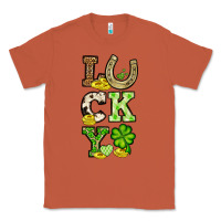 Copper St. Patrick's Western lucky Classic Tee - OliviaCreatesArt