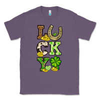 Lavender St. Patrick's Western lucky Classic Tee - OliviaCreatesArt