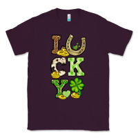 Plum St. Patrick's Western lucky Classic Tee - OliviaCreatesArt