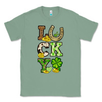 Sage St. Patrick's Western lucky Classic Tee - OliviaCreatesArt